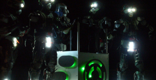 Echassiers futuristes de science fiction