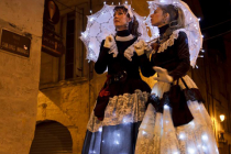 Echassières lumineuses en déambulation musicale - Les Elégantes