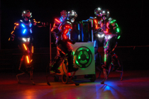 Echassiers futuristes de science fiction