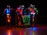 Echassiers futuristes de science fiction
