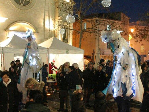 Echassiers lumineux à Mauguio