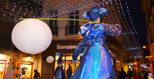 Echassiers avec lumières