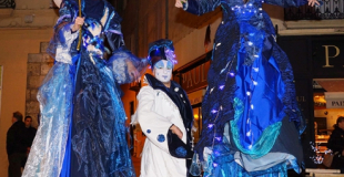 Echassiers porteurs de lumières