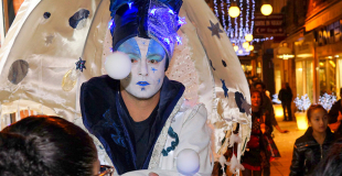 Echassiers pour marchés de Noël